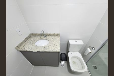 Studio para alugar com 24m², 1 quarto e sem vaga Studio para alugar com 24m², 1 quarto e sem vagaBanheiro