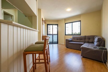 Sala/Cozinha de apartamento para alugar com 1 quarto, 44m² em Jardim Paulista, São Paulo