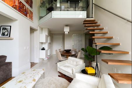 Sala de apartamento para alugar com 1 quarto, 105m² em Parque do Morumbi, São Paulo