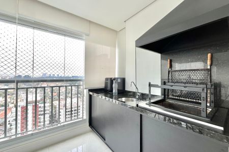 Varanda da Sala de apartamento à venda com 2 quartos, 89m² em Jardim Prudência, São Paulo