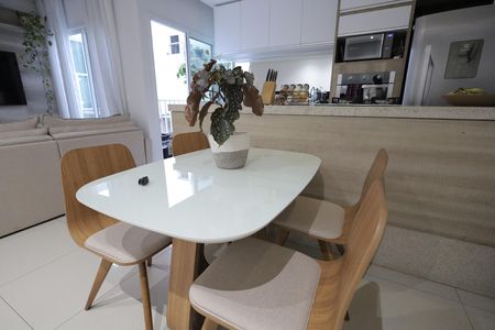 Sala de Jantar de apartamento à venda com 3 quartos, 146m² em Parque das Nações, Santo André