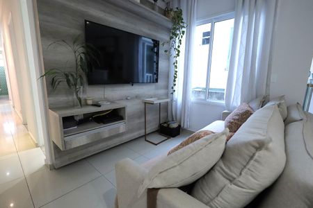 Sala de apartamento à venda com 3 quartos, 146m² em Parque das Nações, Santo André