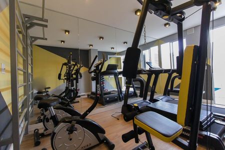 Apartamento para alugar com 47m², 2 quartos e sem vaga Apartamento para alugar com 47m², 2 quartos e sem vagaÁrea comum - Academia