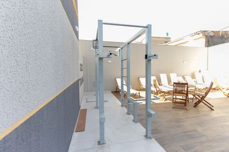 Apartamento para alugar com 47m², 2 quartos e sem vaga Apartamento para alugar com 47m², 2 quartos e sem vagaFitness externo