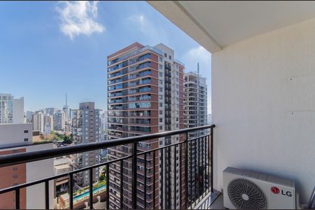 Varanda de kitnet/studio para alugar com 1 quarto, 29m² em Vila Mariana, São Paulo