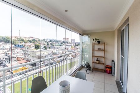 Varanda gourmet de apartamento à venda com 3 quartos, 105m² em Jardim Tupanci, Barueri