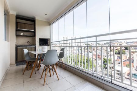 Varanda gourmet de apartamento à venda com 3 quartos, 105m² em Jardim Tupanci, Barueri