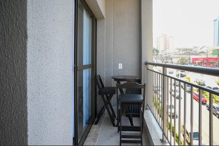 Studio à venda com 26m², 1 quarto e sem vagaVaranda