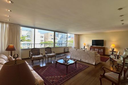 Sala de apartamento para alugar com 3 quartos, 208m² em Ipanema, Rio de Janeiro