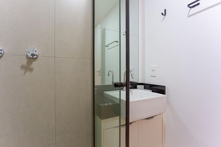 Studio para alugar com 24m², 1 quarto e sem vaga Studio para alugar com 24m², 1 quarto e sem vagaBanheiro
