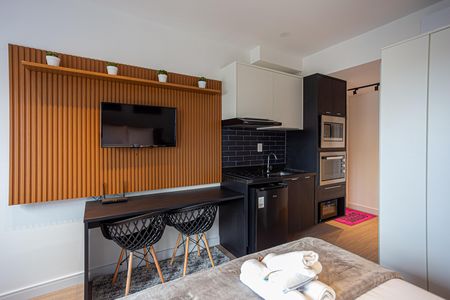 Studio para alugar com 24m², 1 quarto e sem vaga Studio para alugar com 24m², 1 quarto e sem vagaStudio