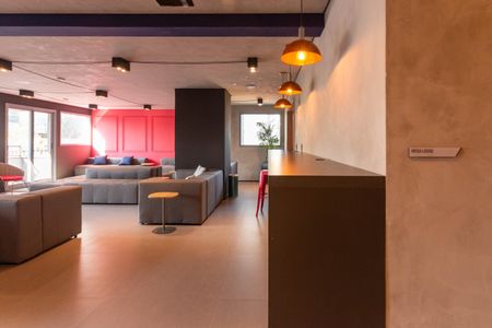 Studio para alugar com 24m², 1 quarto e sem vaga Studio para alugar com 24m², 1 quarto e sem vagaÁrea comum - Salão de festas