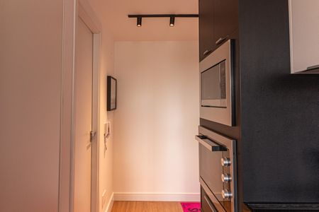 Studio para alugar com 24m², 1 quarto e sem vaga Studio para alugar com 24m², 1 quarto e sem vagaHall de entrada