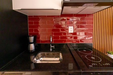 Studio para alugar com 24m², 1 quarto e sem vaga Studio para alugar com 24m², 1 quarto e sem vagaCozinha