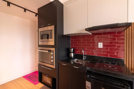 Studio para alugar com 24m², 1 quarto e sem vaga Studio para alugar com 24m², 1 quarto e sem vagaCozinha