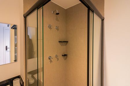 Studio para alugar com 24m², 1 quarto e sem vaga Studio para alugar com 24m², 1 quarto e sem vagaBanheiro