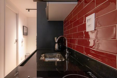 Studio para alugar com 24m², 1 quarto e sem vaga Studio para alugar com 24m², 1 quarto e sem vagaCozinha