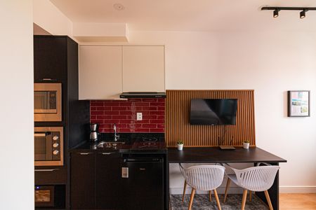 Studio para alugar com 24m², 1 quarto e sem vaga Studio para alugar com 24m², 1 quarto e sem vagaCozinha