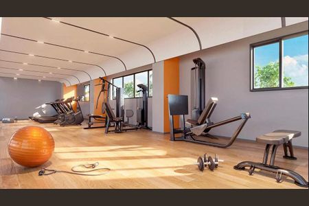 Studio à venda com 26m², 1 quarto e sem vaga Studio à venda com 26m², 1 quarto e sem vagaAcademia