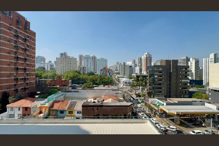 Vista da Varanda de kitnet/studio à venda com 1 quarto, 26m² em Pinheiros, São Paulo