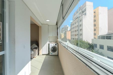 Sacada de apartamento para alugar com 1 quarto, 32m² em Bela Vista, São Paulo