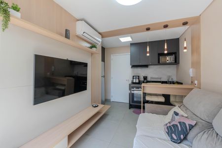 Sala de apartamento para alugar com 1 quarto, 32m² em Bela Vista, São Paulo
