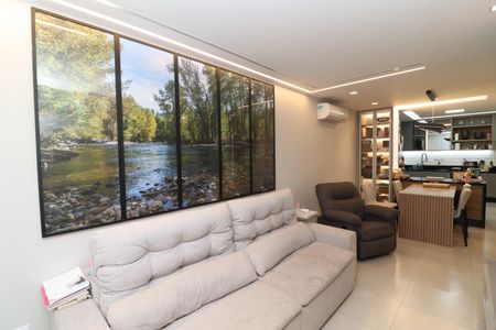 Casa de condomínio à venda com 186m², 4 quartos e 2 vagasSala