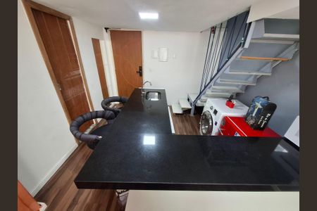 Cozinha  de apartamento para alugar com 2 quartos, 25m² em Centro, Rio de Janeiro
