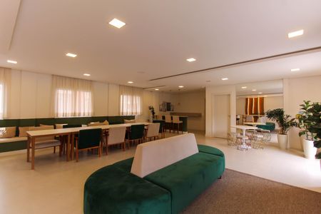 Apartamento para alugar com 35m², 2 quartos e sem vagaÁrea comum - Salão de festas