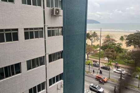 Vista de apartamento para alugar com 1 quarto, 63m² em Gonzaga, Santos