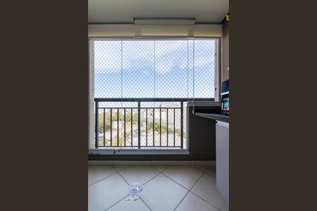 Varanda da Sala de apartamento à venda com 2 quartos, 50m² em Vila Andrade, São Paulo