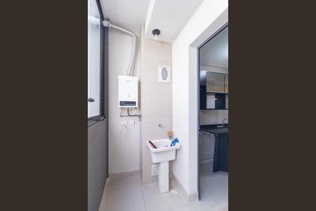 Apartamento à venda com 43m², 1 quarto e 1 vagaCozinha e área de serviço