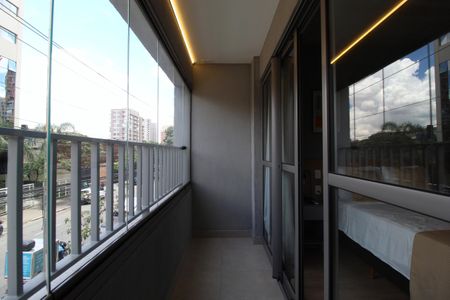 Varanda de kitnet/studio à venda com 1 quarto, 26m² em Indianópolis, São Paulo