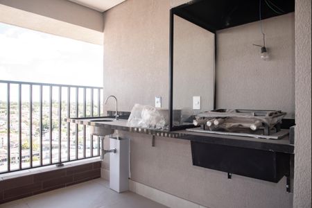 Varanda gourmet - Churrasqueira de apartamento à venda com 3 quartos, 113m² em Mirandópolis, São Paulo