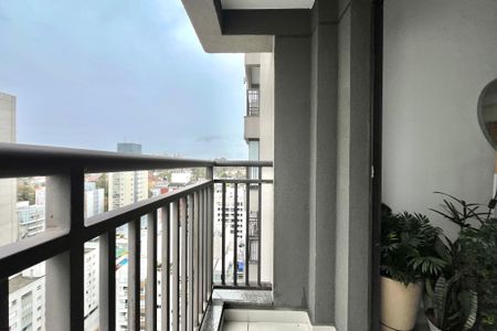 Varanda de apartamento à venda com 1 quarto, 29m² em Jardim Prudência, São Paulo