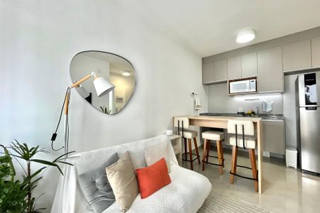 Sala de apartamento à venda com 1 quarto, 29m² em Jardim Prudência, São Paulo