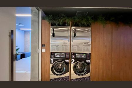 Studio à venda com 24m², 1 quarto e sem vagaLavanderia