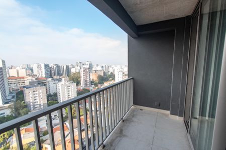 Studio à venda com 24m², 1 quarto e sem vagaVaranda