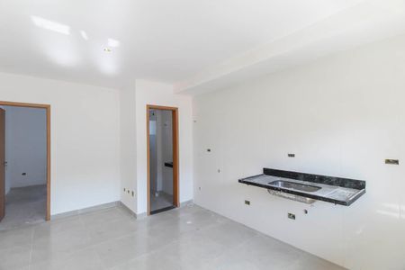 Sala/Cozinha de apartamento à venda com 1 quarto, 28m² em São Lucas, São Paulo