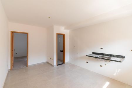 Sala de apartamento à venda com 1 quarto, 28m² em São Lucas, São Paulo