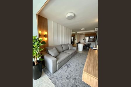 Sala de apartamento à venda com 2 quartos, 64m² em Vila Cordeiro, São Paulo