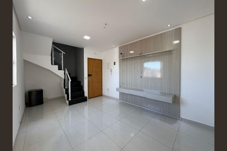 Sala de apartamento à venda com 2 quartos, 100m² em Parque Erasmo Assunção, Santo André