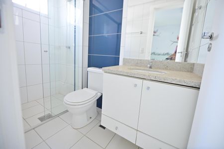 Apartamento para alugar com 105m², 3 quartos e 2 vagasBanheiro da Suíte 1