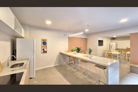 Apartamento à venda com 25m², 1 quarto e sem vagaÁrea comum - Salão de festas