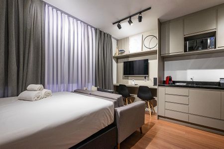 Studio para alugar com 25m², 1 quarto e sem vaga Studio para alugar com 25m², 1 quarto e sem vagaStudio