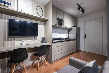 Studio para alugar com 25m², 1 quarto e sem vaga Studio para alugar com 25m², 1 quarto e sem vagaStudio