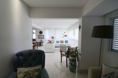 Sala de apartamento para alugar com 2 quartos, 105m² em Vila Luis Antonio, Guarujá