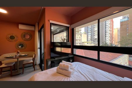 Studio para alugar com 23m², 1 quarto e sem vaga Studio para alugar com 23m², 1 quarto e sem vagaQuarto