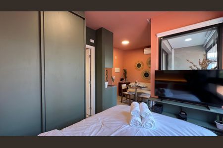 Studio para alugar com 23m², 1 quarto e sem vaga Studio para alugar com 23m², 1 quarto e sem vagaQuarto