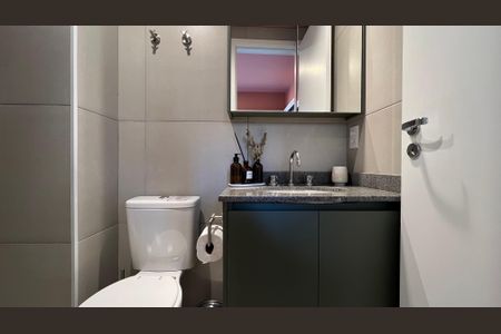 Studio para alugar com 23m², 1 quarto e sem vaga Studio para alugar com 23m², 1 quarto e sem vagaBanheiro